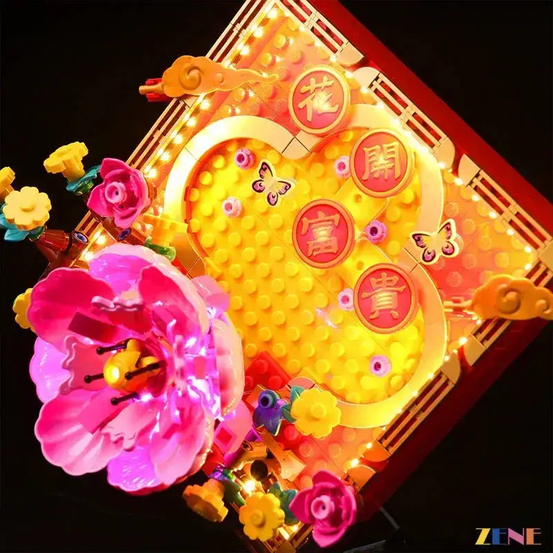 MOC Lego Lunar New Year Display Light Kit Illuminated Effects - ToylandEU