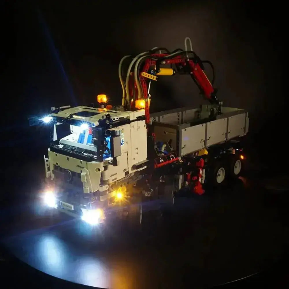 MOC LEGO Lighting Kit For Arocs 3245 Sets Easily Concealed Wiring - ToylandEU