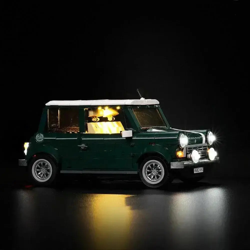 MOC LEGO Mini Cooper Light Kit Easy Install No Soldering - ToylandEU