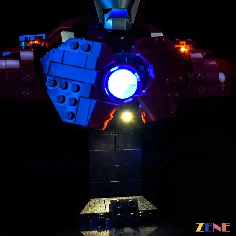 Light Kit for LEGO MK4 Iron Man Bust #76327 - ToylandEU
