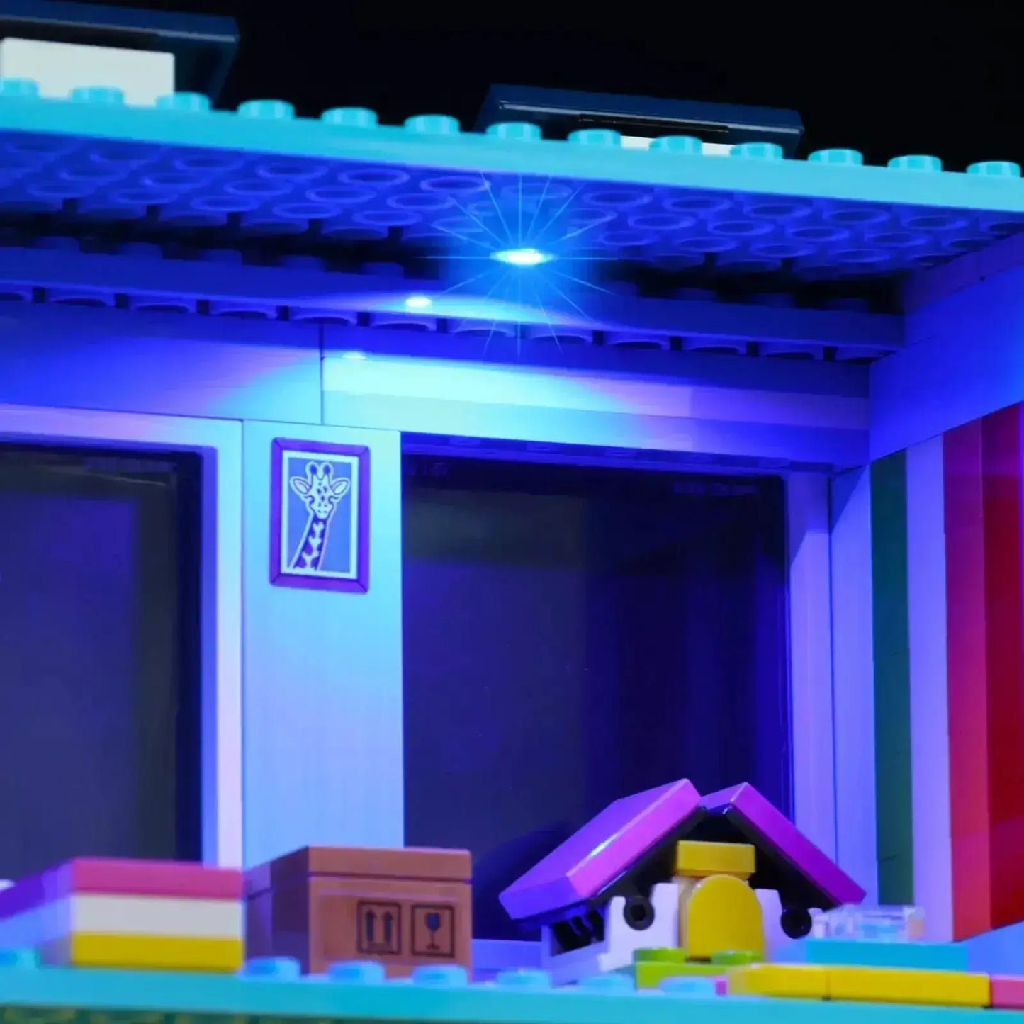 MOC LEGO Main Street Light Kit 41704 Easy Install Concealed Wiring - ToylandEU