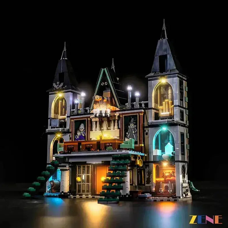 MOC LED Lighting Kit for LEGO Malfoy Manor 76453 Illuminates Details - ToylandEU