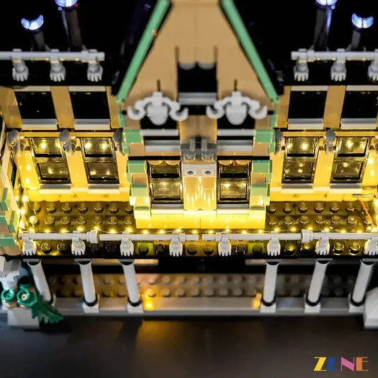 MOC LED Lighting Kit for LEGO Malfoy Manor 76453 Illuminates Details - ToylandEU