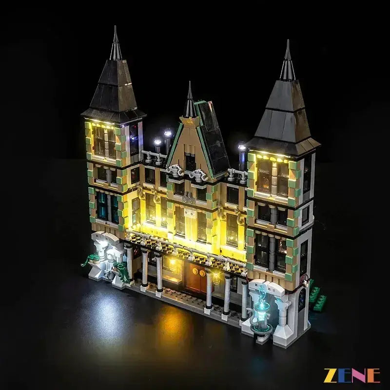 MOC LED Lighting Kit for LEGO Malfoy Manor 76453 Illuminates Details - ToylandEU