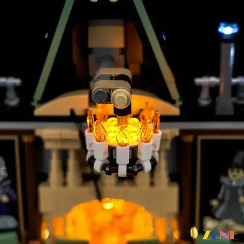 MOC LED Lighting Kit for LEGO Malfoy Manor 76453 Illuminates Details - ToylandEU
