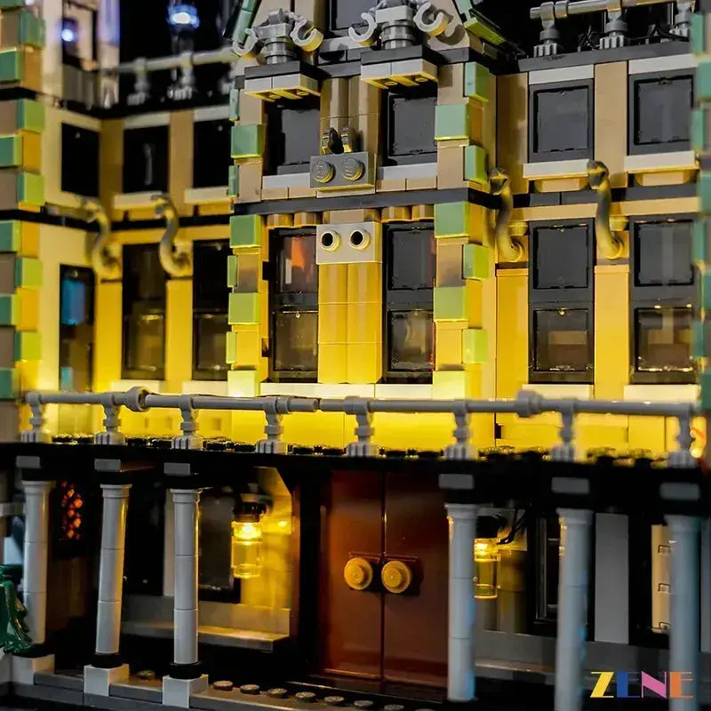 MOC LED Lighting Kit for LEGO Malfoy Manor 76453 Illuminates Details - ToylandEU