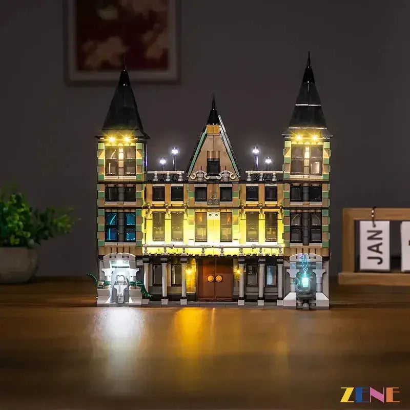 MOC LED Lighting Kit for LEGO Malfoy Manor 76453 Illuminates Details - ToylandEU