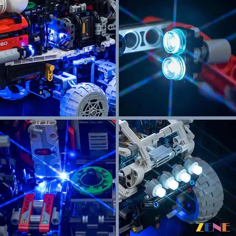 MOC LEGO Mars Rover Lighting Kit For 42180 With Easy Setup - ToylandEU