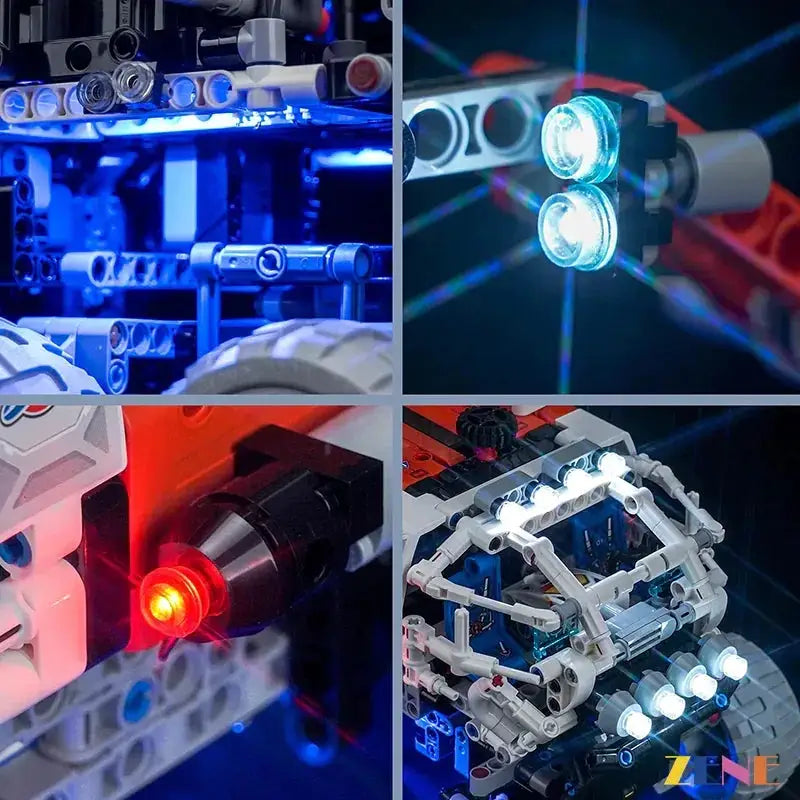 MOC LEGO Mars Rover Lighting Kit For 42180 With Easy Setup - ToylandEU