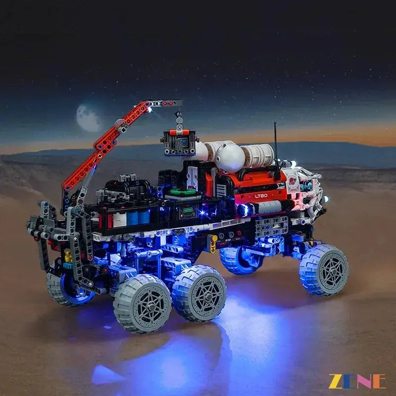 MOC LEGO Mars Rover Lighting Kit For 42180 With Easy Setup - ToylandEU