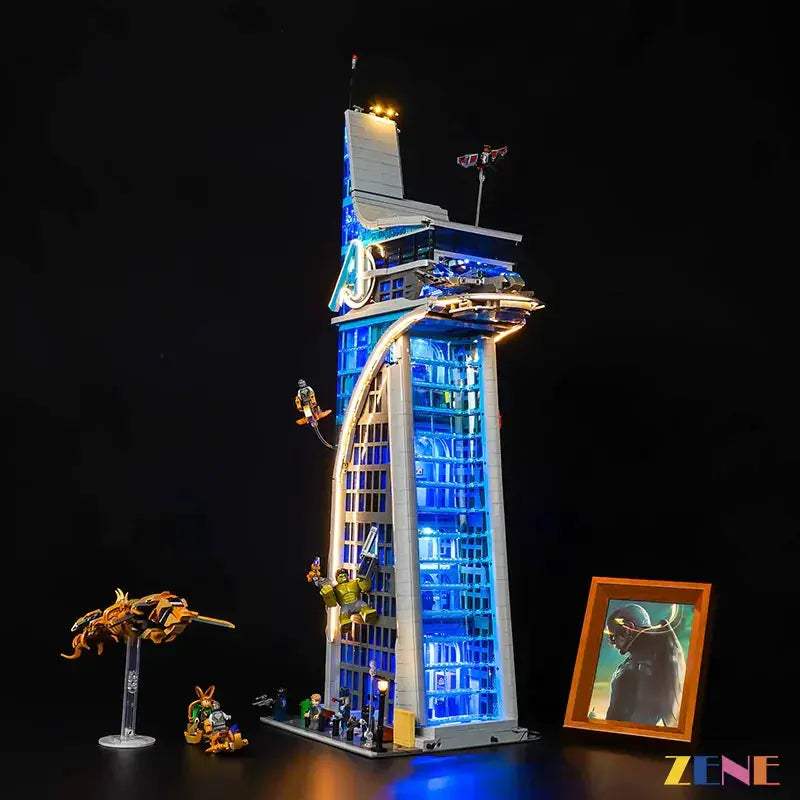 Light Kit for Marvel Avengers Tower #76269 (Ver.2) - ToylandEU