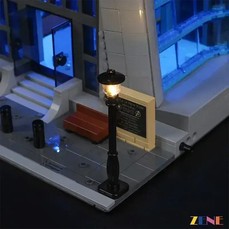 Light Kit for LEGO Marvel Avengers Tower #76269 (Ver3) - ToylandEU