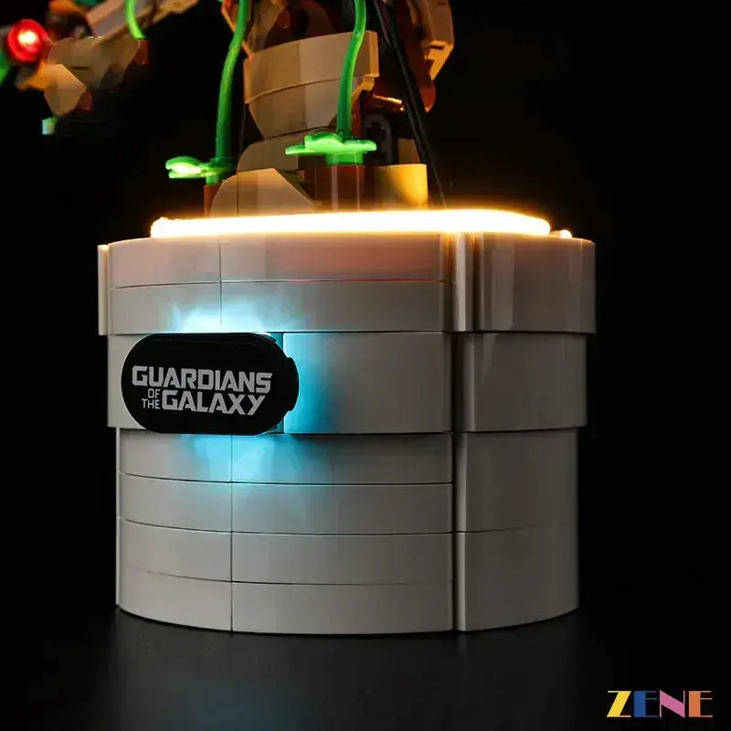 MOC LED Light Kit for LEGO Dancing Groot 76297 Illumination - ToylandEU