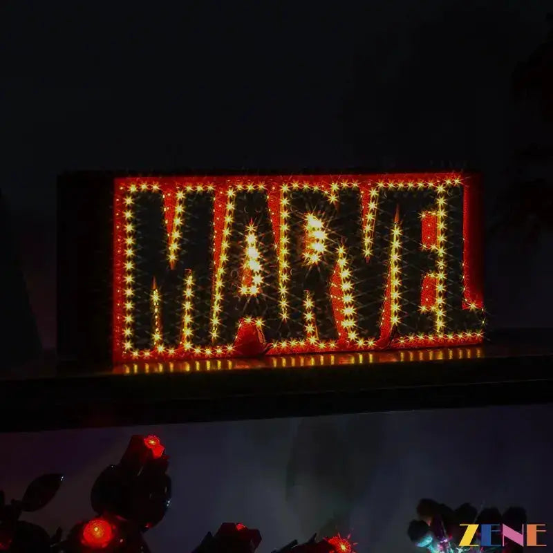 Light Kit for LEGO Marvel Logo & Minifigures #76313 - ToylandEU