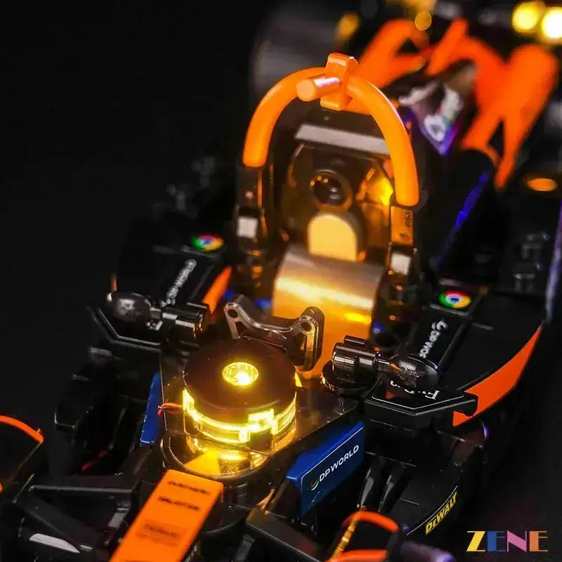 MOC LEGO Light Kit For McLaren F1 77251 Night Racing Display - ToylandEU