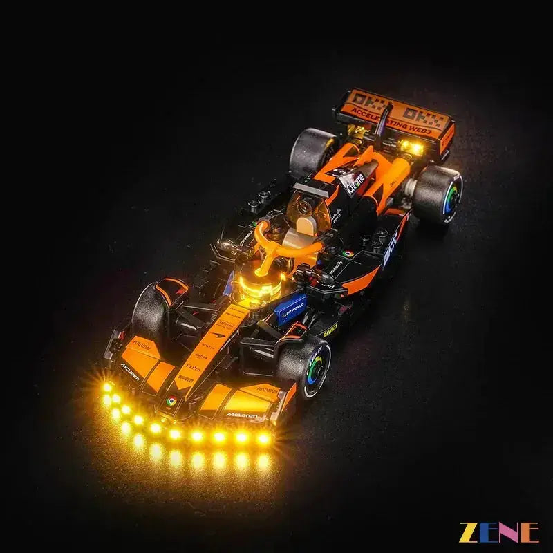 MOC LEGO Light Kit For McLaren F1 77251 Night Racing Display - ToylandEU