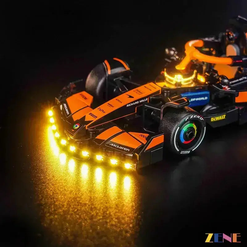 MOC LEGO Light Kit For McLaren F1 77251 Night Racing Display - ToylandEU
