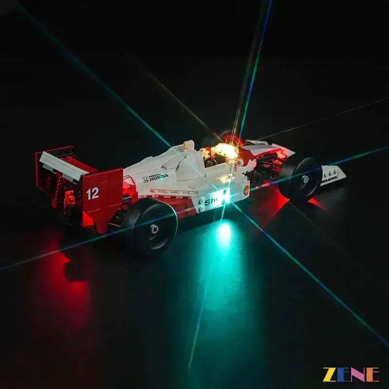 MOC LEGO Light Kit For McLaren MP44 Ayrton Senna 10330 Display - ToylandEU