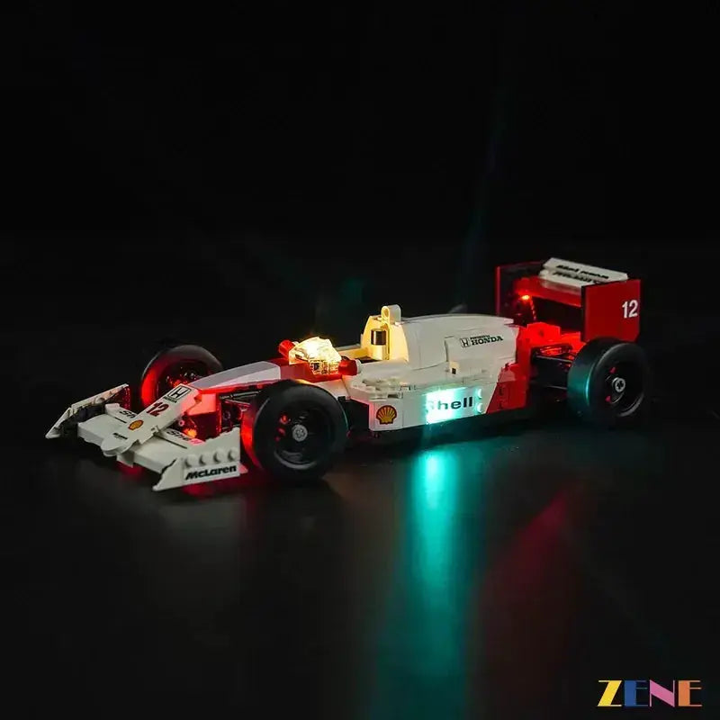 MOC LEGO Light Kit For McLaren MP44 Ayrton Senna 10330 Display - ToylandEU