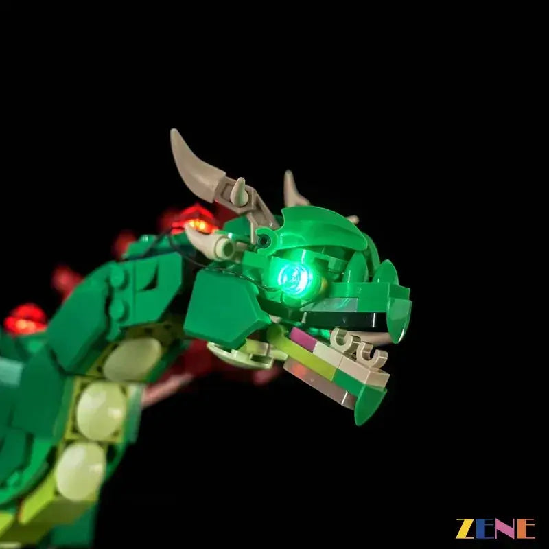 MOC Lego Medieval Dragon 31161 Light Kit With Easy Setup - ToylandEU