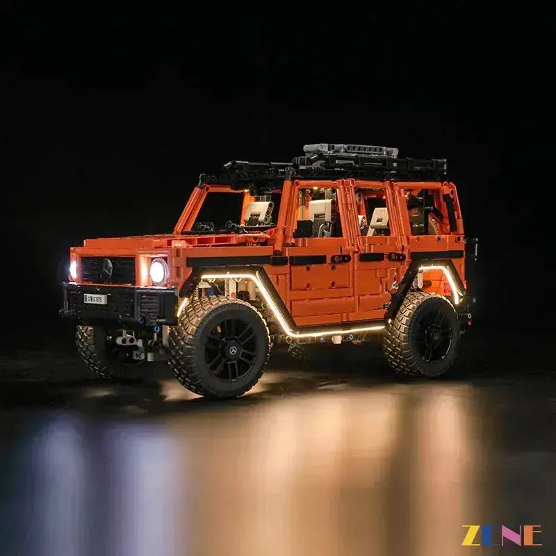 MOC Mercedes G 500 LEGO Light Kit LED Edition For Professionals - ToylandEU