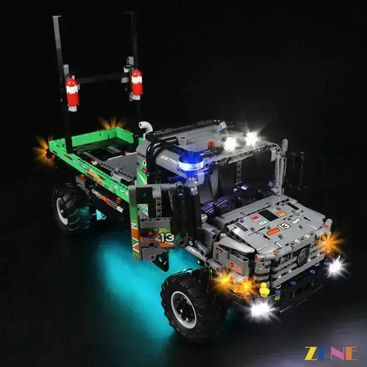 Light Kit for LEGO Mercedes-Benz Zetros Trial Truck 4X4 #42129 - ToylandEU
