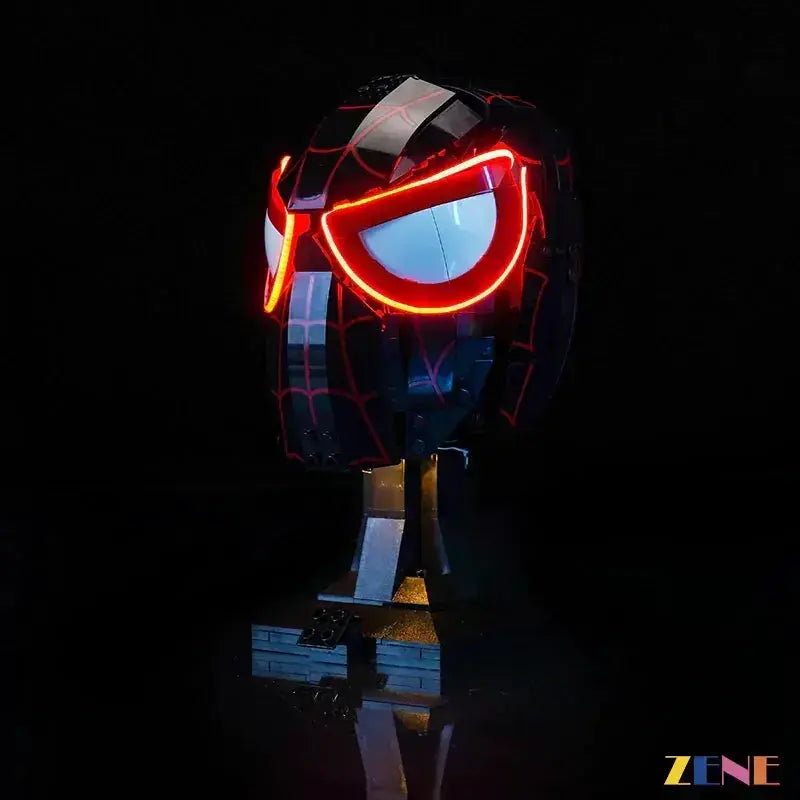 MOC Miles Morales Mask LED Lighting Kit for LEGO Displays - ToylandEU