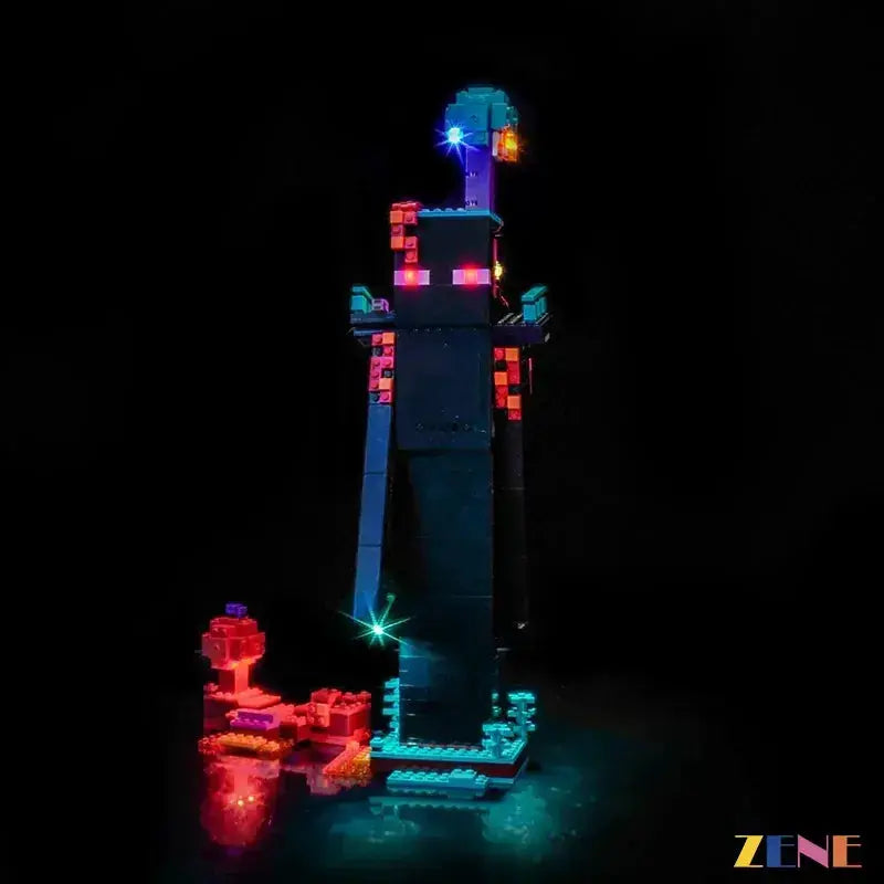 MOC Lego Minecraft Enderman Tower Light Kit With Premium LEDs - ToylandEU