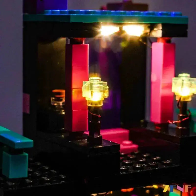 MOC Lego Minecraft Enderman Tower Light Kit With Premium LEDs - ToylandEU