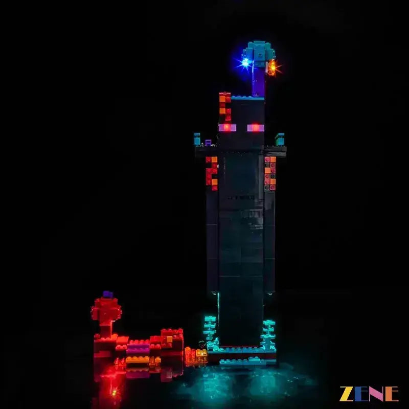 MOC Lego Minecraft Enderman Tower Light Kit With Premium LEDs - ToylandEU