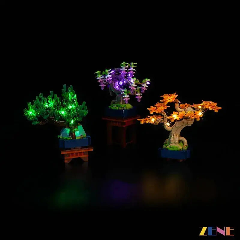 MOC LED Light Kit For LEGO Mini Bonsai Trees 10373 Illuminates - ToylandEU