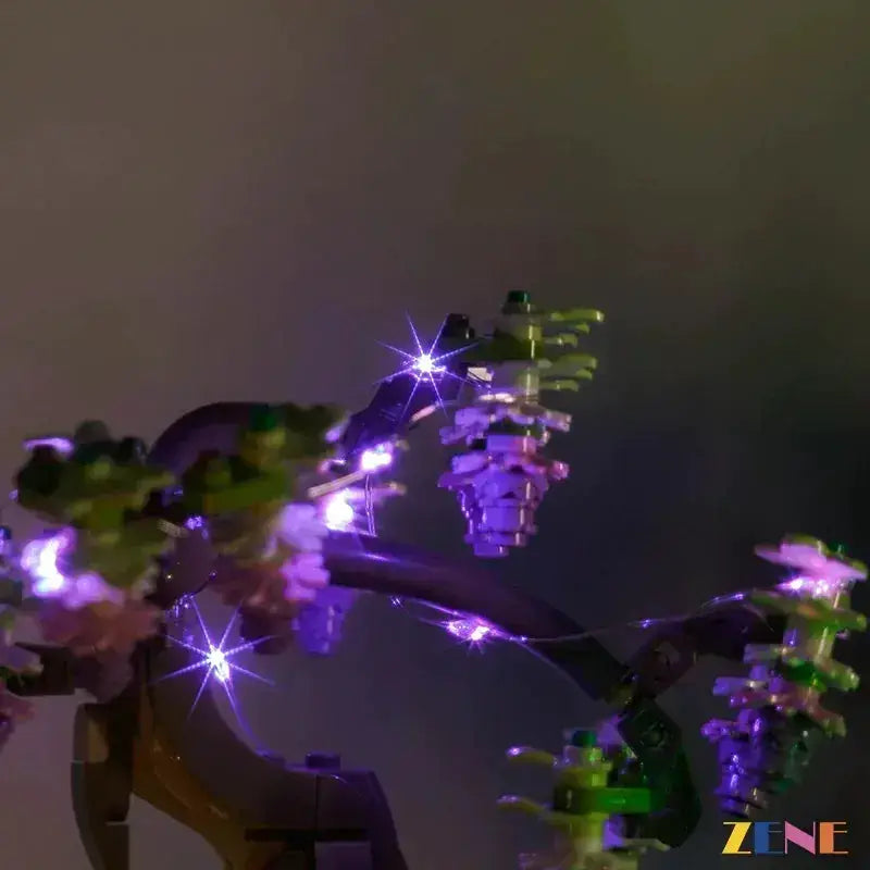 MOC LED Light Kit For LEGO Mini Bonsai Trees 10373 Illuminates - ToylandEU