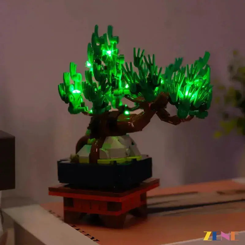 MOC LED Light Kit For LEGO Mini Bonsai Trees 10373 Illuminates - ToylandEU
