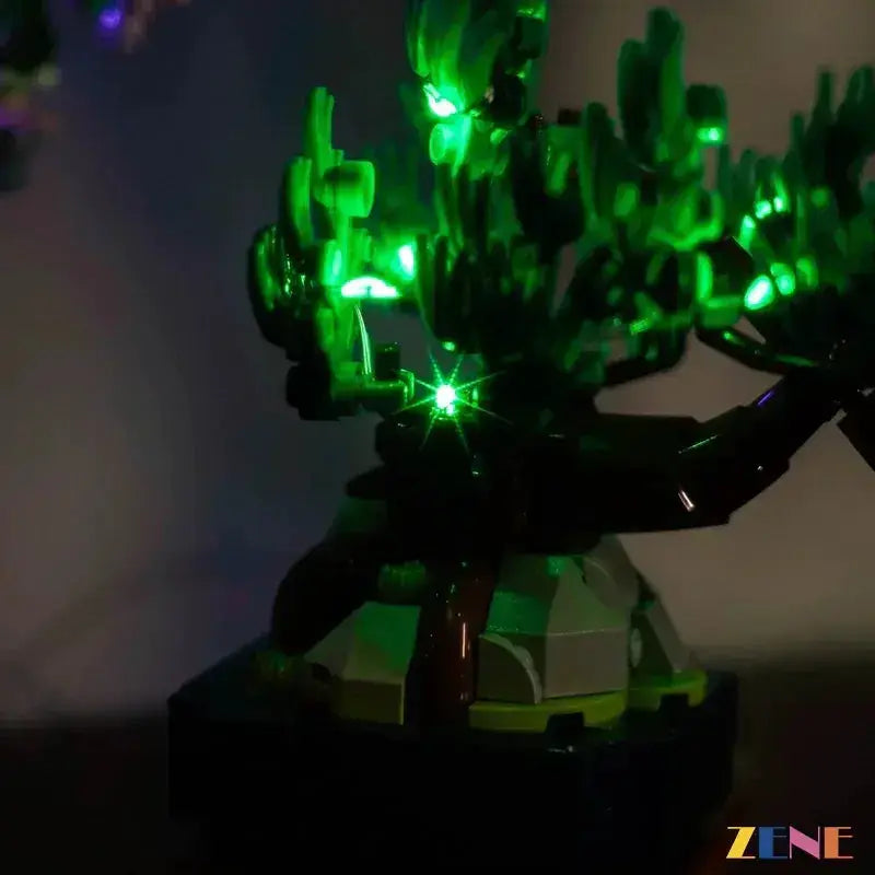 MOC LED Light Kit For LEGO Mini Bonsai Trees 10373 Illuminates - ToylandEU