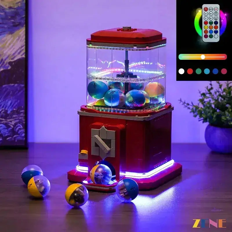Light Kit for LEGO Minifigure Vending Machine #21358 (Multi Color) - ToylandEU