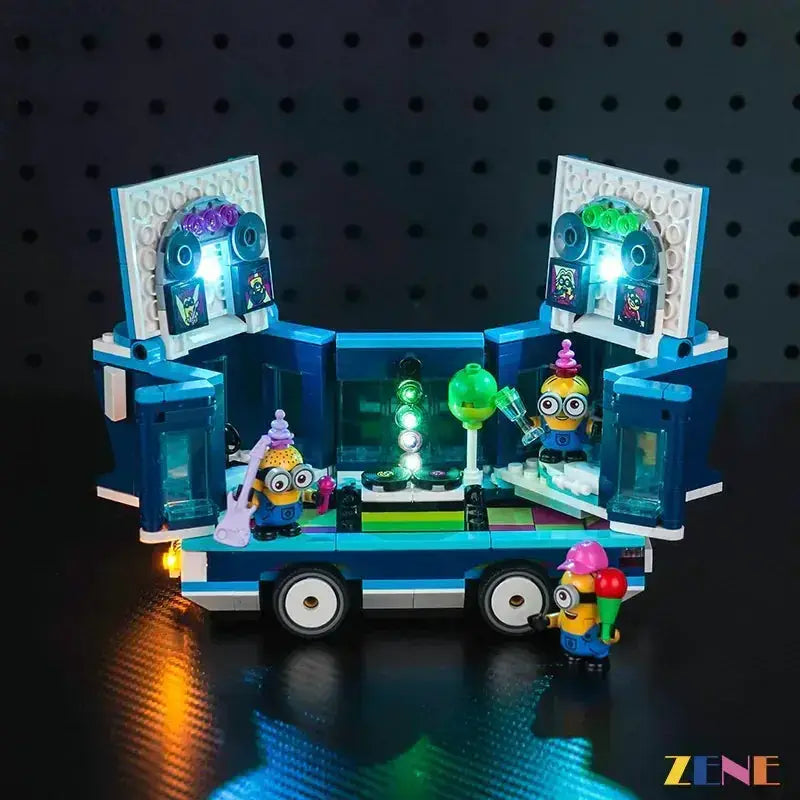 MOC Light Kit for Minions' Music Party Bus LEGO #75581 - ToylandEU