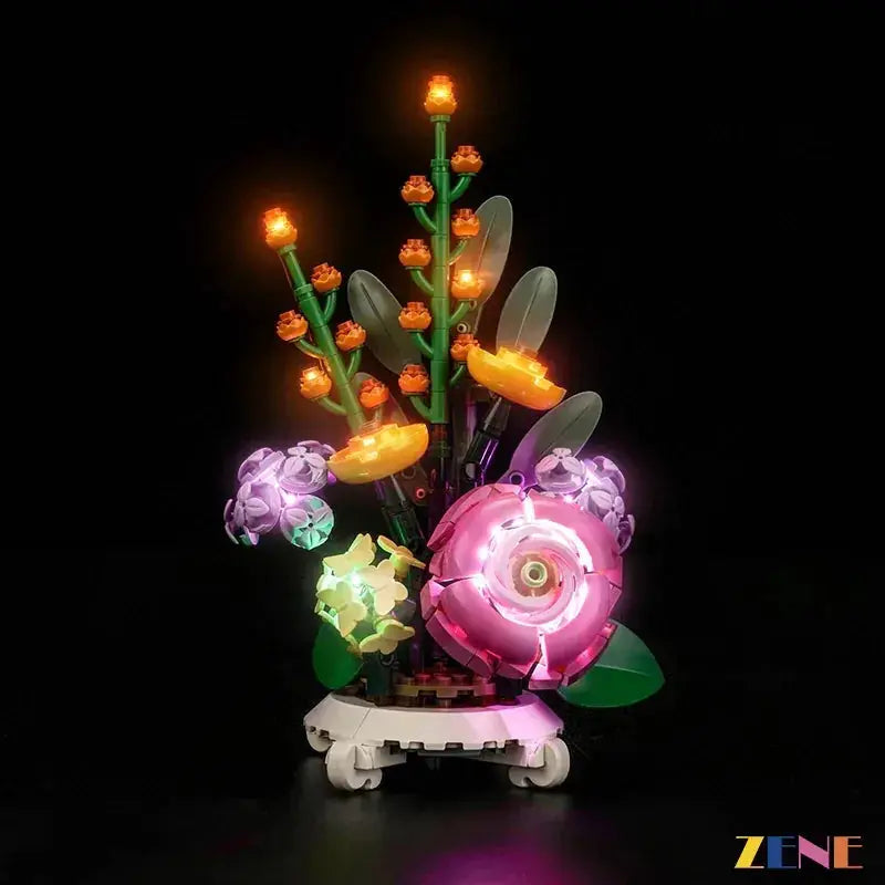 MOC LEGO Light Kit For Mixed Flowerpot 40762 LED Illumination - ToylandEU