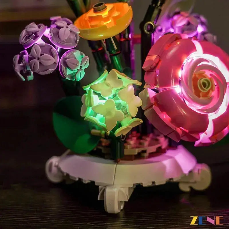 MOC LEGO Light Kit For Mixed Flowerpot 40762 LED Illumination - ToylandEU