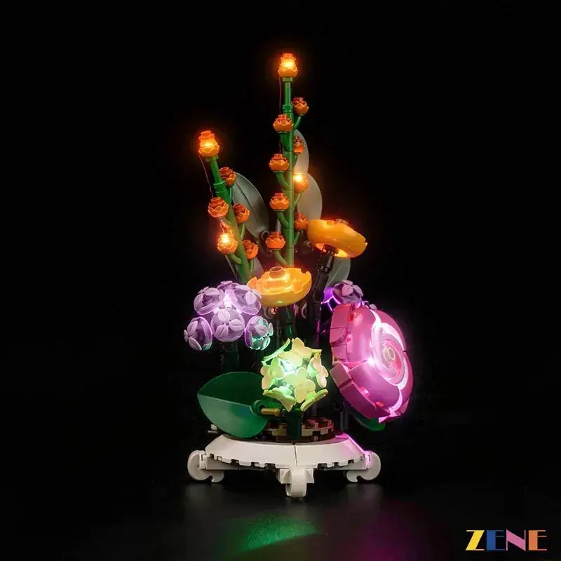 MOC LEGO Light Kit For Mixed Flowerpot 40762 LED Illumination - ToylandEU