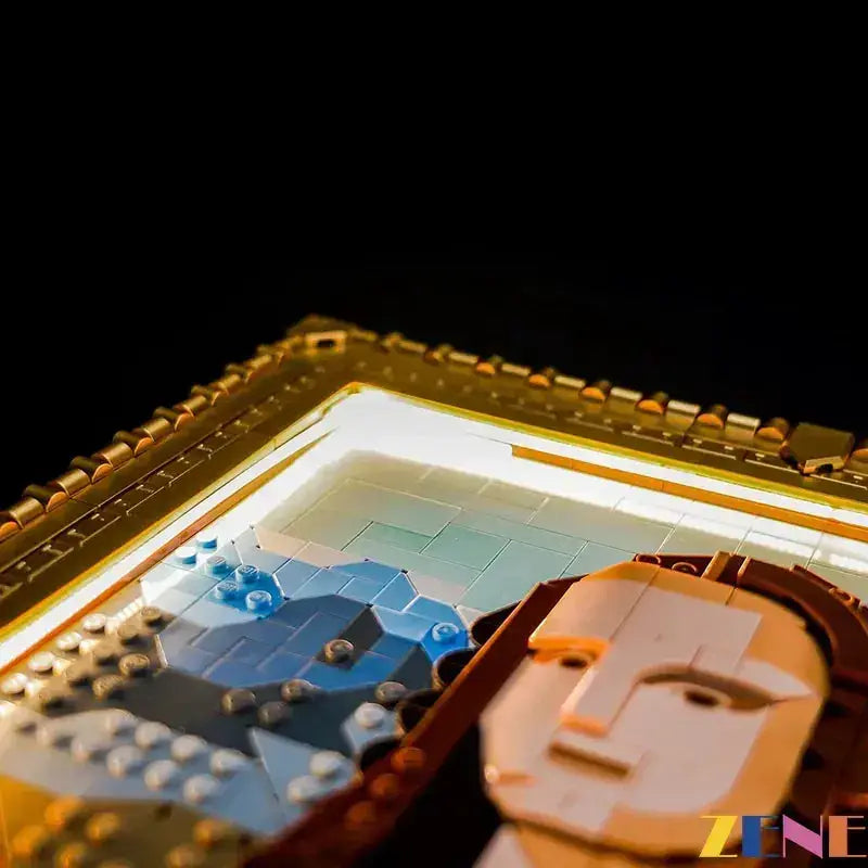 MOC LEGO Mona Lisa Light Kit With Warm Glowing Illumination - ToylandEU