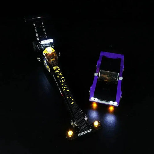 MOC LEGO Mopar Light Kit For SRT Dragster And Challenger LEDs - ToylandEU