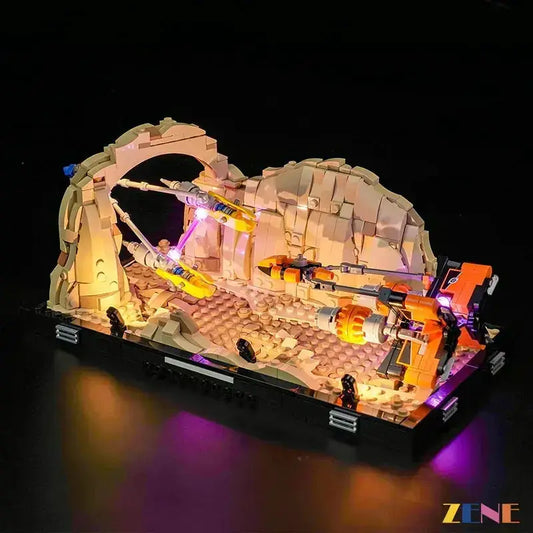 MOC LEGO Mos Espa Podrace Diorama Lighting Kit For Star Wars - ToylandEU