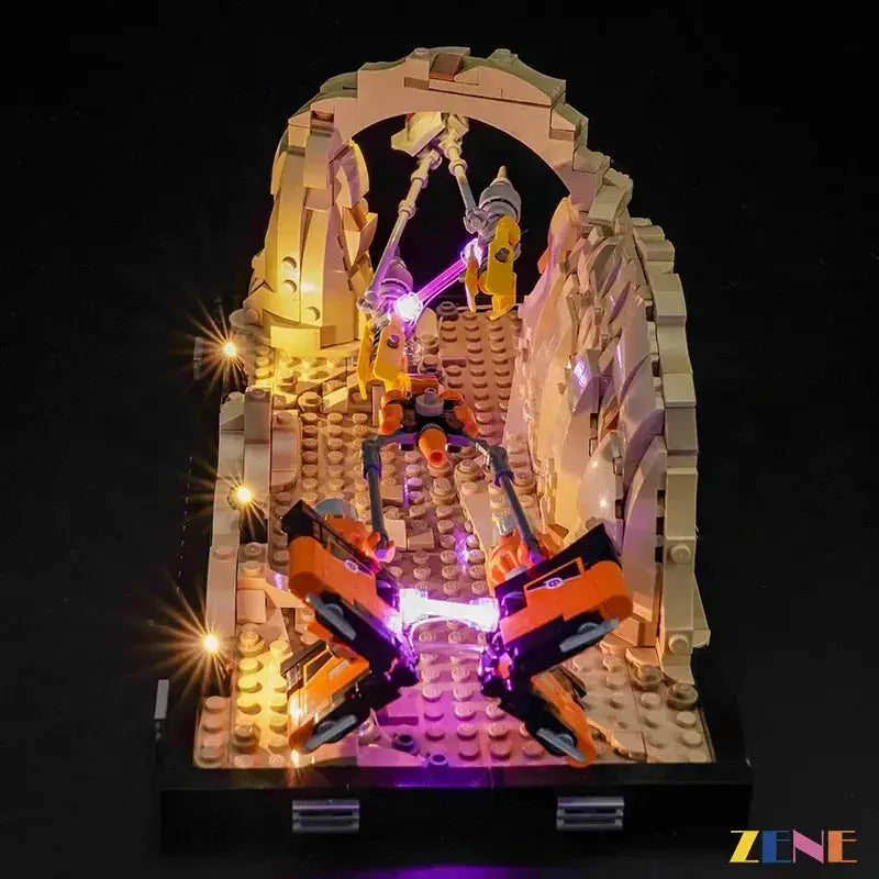 MOC LEGO Mos Espa Podrace Diorama Lighting Kit For Star Wars - ToylandEU