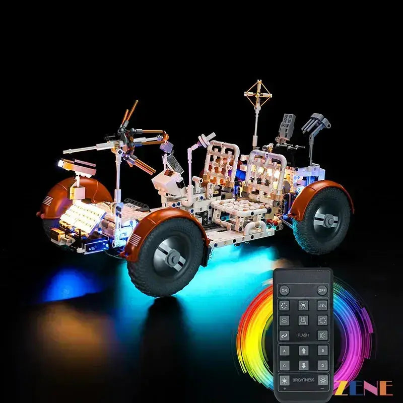 MOC LEGO Light Kit For NASA Apollo Lunar Rover Dazzling LEDs - ToylandEU