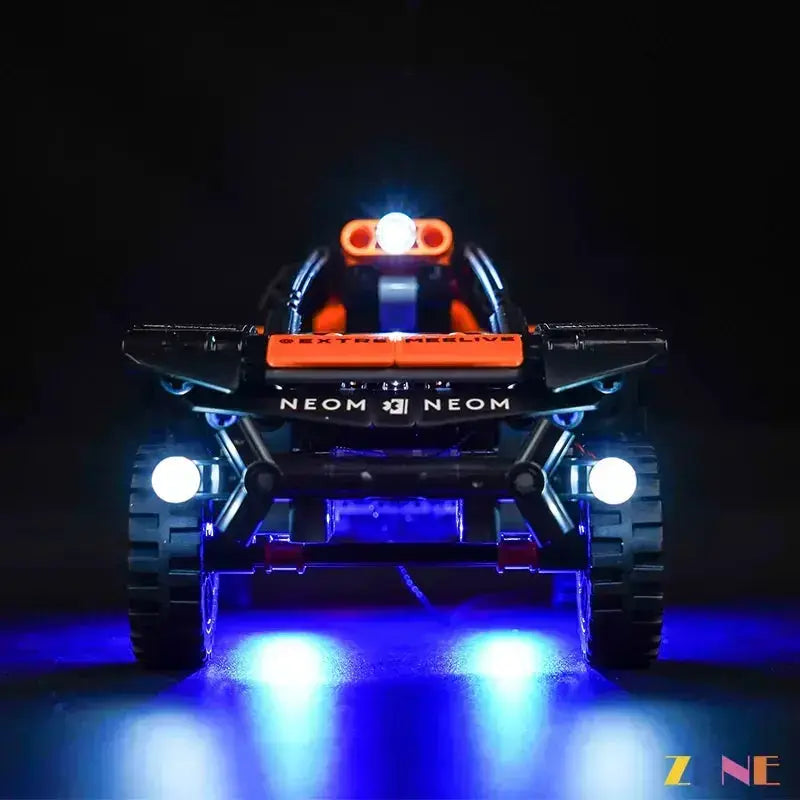 MOC LED Illuminated Light Kit LEGO McLaren Extreme E Race Car - ToylandEU