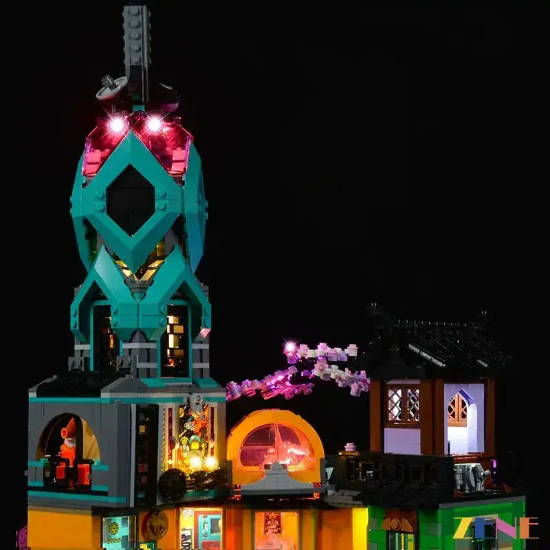MOC Lego Ninjago City Gardens Light Kit 71741 Illumination - ToylandEU