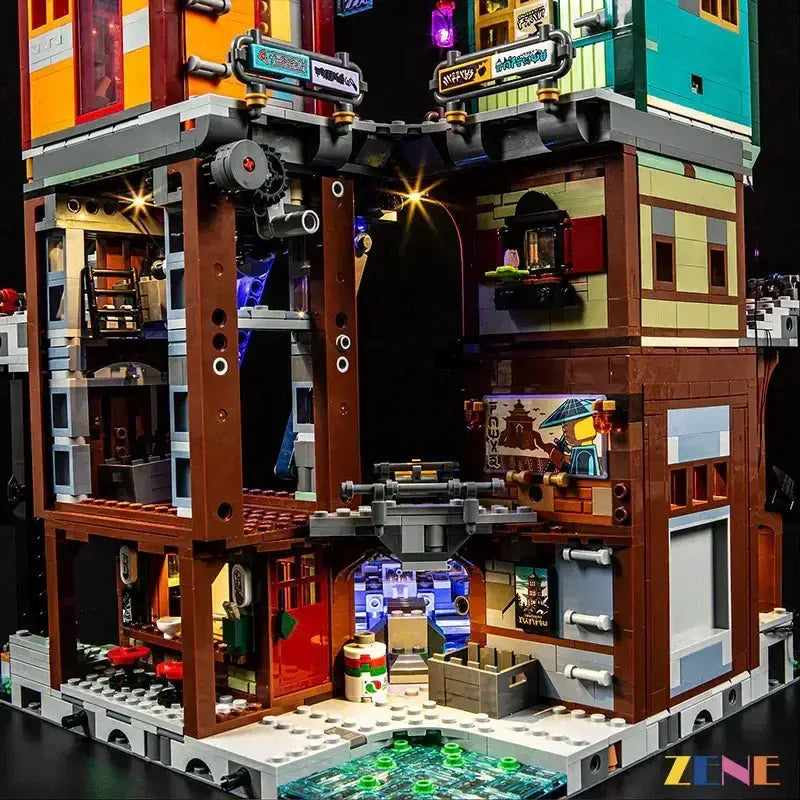 MOC Ninjago LEGO Light Kit for Workshops Brings Realism - ToylandEU