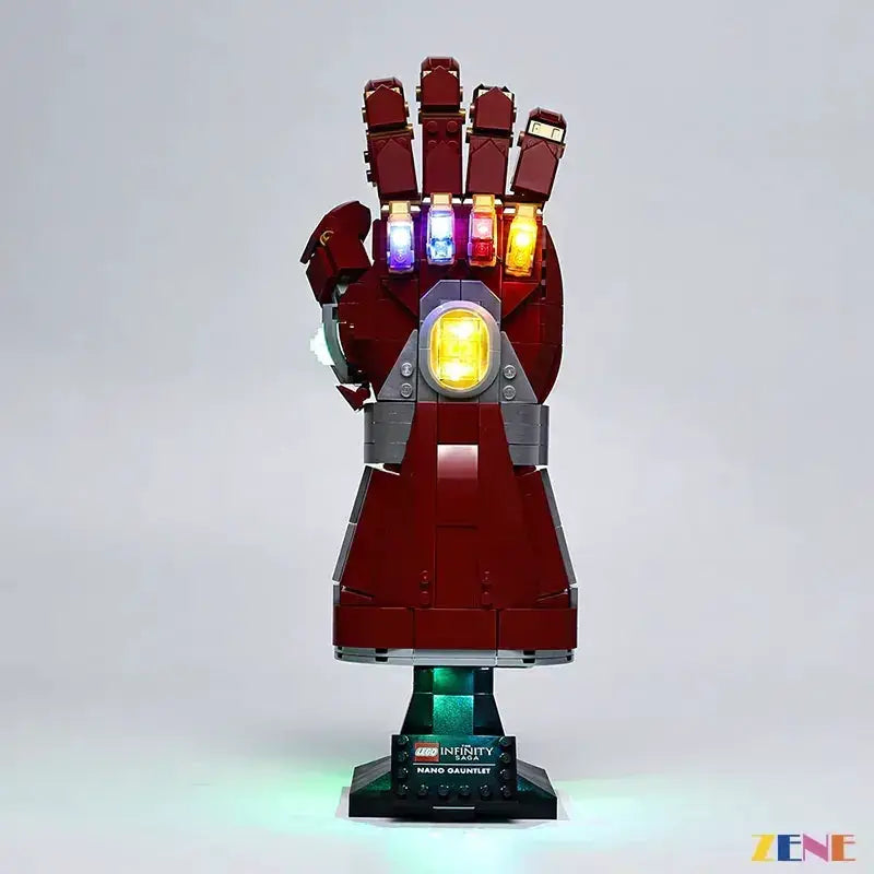 MOC LEGO Nano Gauntlet 76223 Light Kit Easy Install Bright Lights - ToylandEU