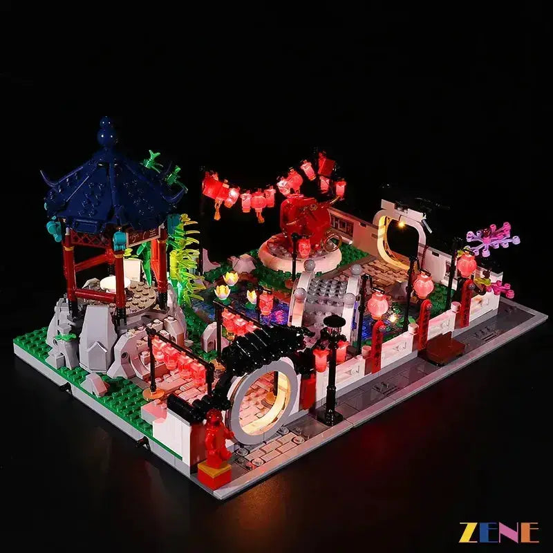 MOC LEGO Light Kit for New Year Lantern Festival No Soldering - ToylandEU
