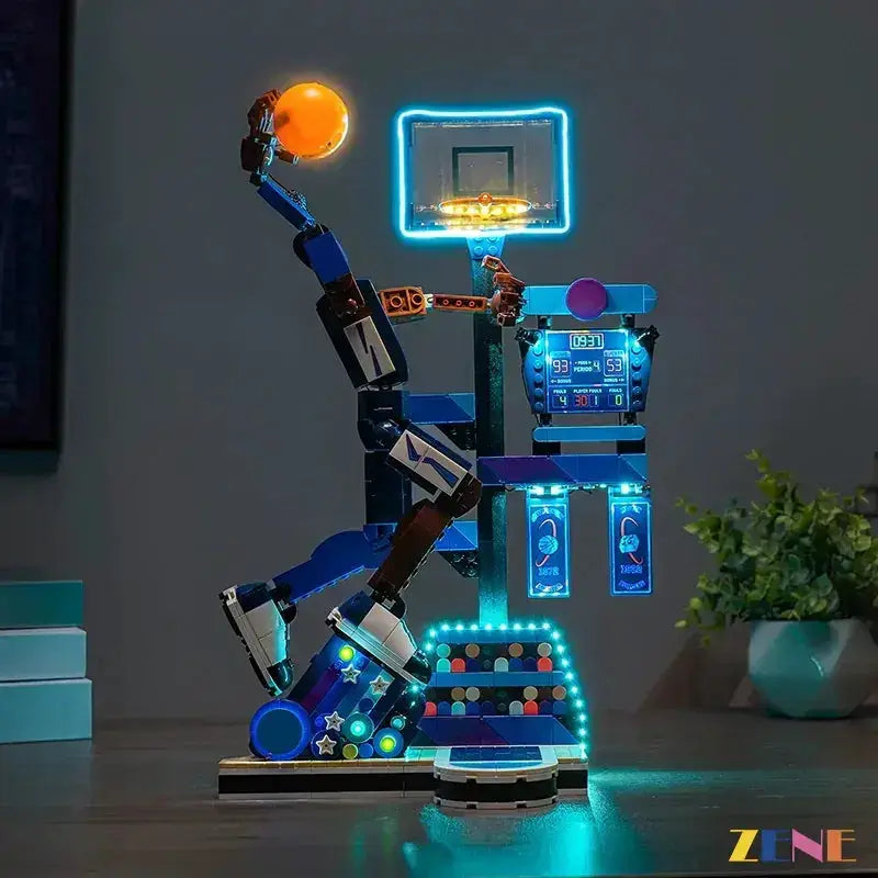 MOC LEGO Nike Slam Dunk LED Lighting Kit For 43010 Display - ToylandEU